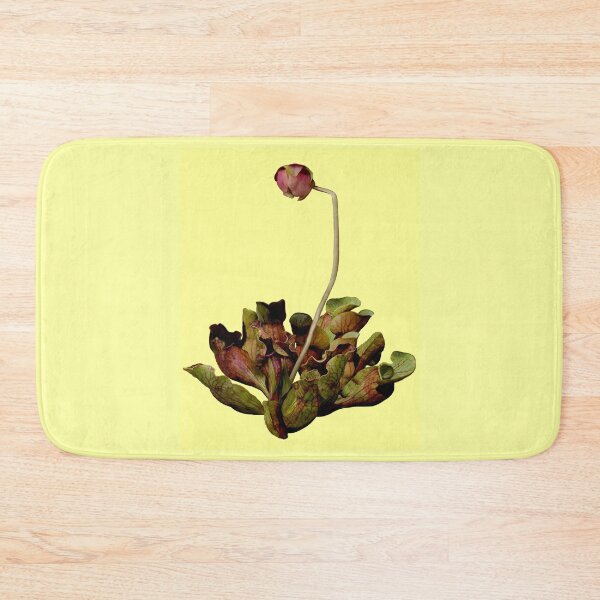 Item preview, Pitcher Plant Yellow Background. designed and sold by Anthony Seeker.