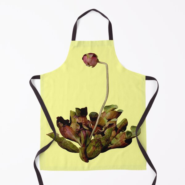 Item preview, Pitcher Plant Yellow Background. designed and sold by Anthony Seeker.