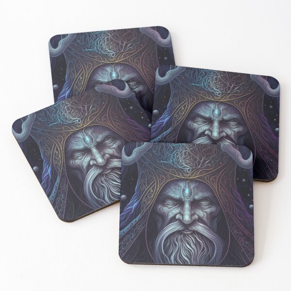 Item preview, Dark Fantasy Wizard Cover Version 2 designed and sold by PM-Artistic.