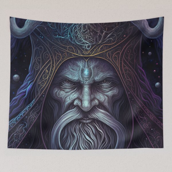 Item preview, Dark Fantasy Wizard Cover Version 2 designed and sold by PM-Artistic.