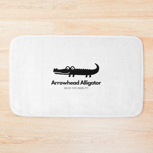 Item preview, Arrowhead Alligator Black Classic designed and sold by CharlesBambe0.