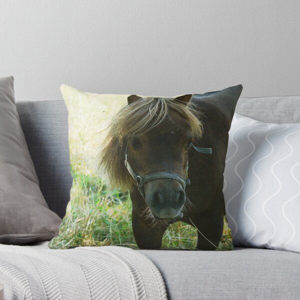 Item preview, Sweet Little Pony in the Farm - Vintage Rural Photography designed and sold by CarolinaReina.