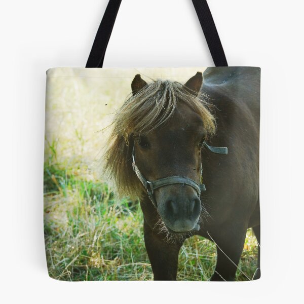 Item preview, Sweet Little Pony in the Farm - Vintage Rural Photography designed and sold by CarolinaReina.