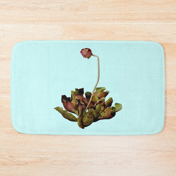 Item preview, Pitcher Plant Blue Background. designed and sold by Anthony Seeker.