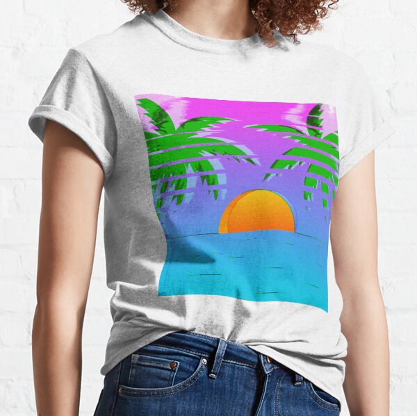 Vista previa del artículo con la obra «playa», diseñado y vendido por CoolOldStyled.