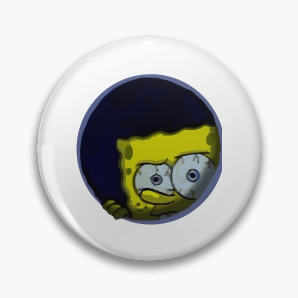Item preview, Spongebob peeking out of window designed and sold by CoolOldStyled.