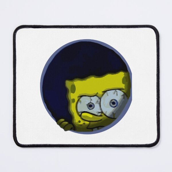 Item preview, Spongebob peeking out of window designed and sold by CoolOldStyled.