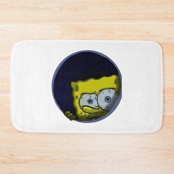Item preview, Spongebob peeking out of window designed and sold by CoolOldStyled.