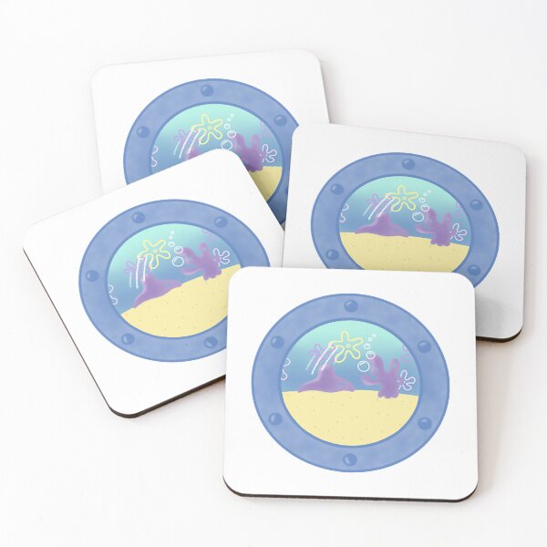Item preview, Spongebob Porthole Artwork Sea Cartoon Of Bikini Bottom designed and sold by CoolOldStyled.
