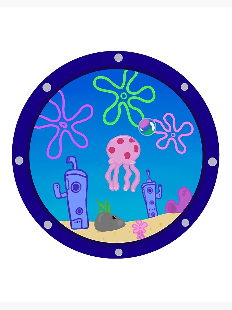 Spongebob Porthole | Art Board Print