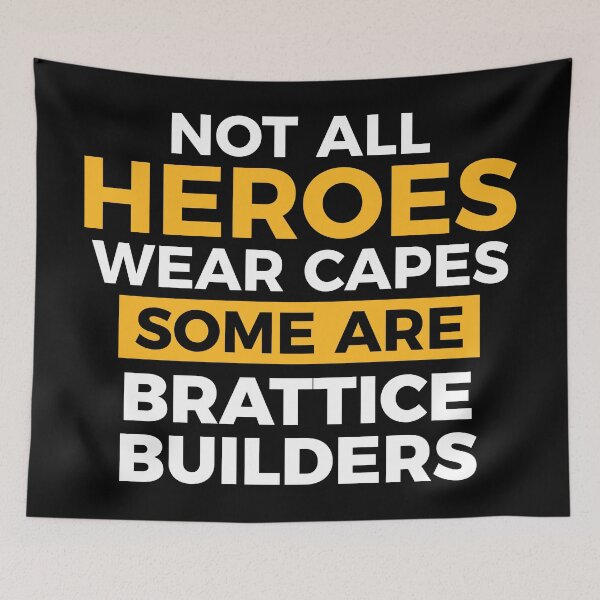 Item preview, Proud Brattice Builder designed and sold by NestaReign.