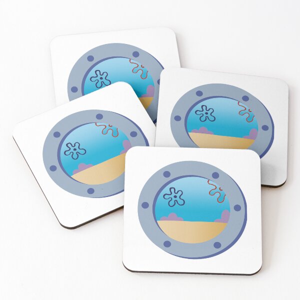 Item preview, spongebob window with landscape designed and sold by CoolOldStyled.