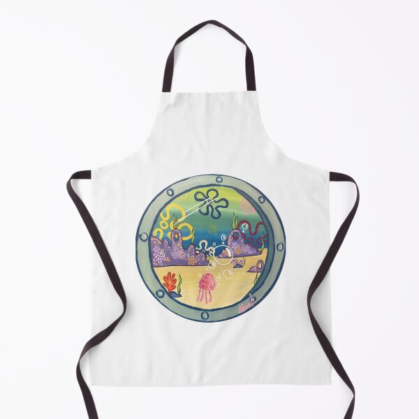 Item preview, spongebob window with landscape designed and sold by CoolOldStyled.