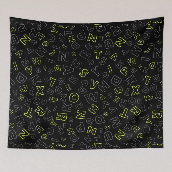 Item preview, Alphabets designed and sold by TowTees.