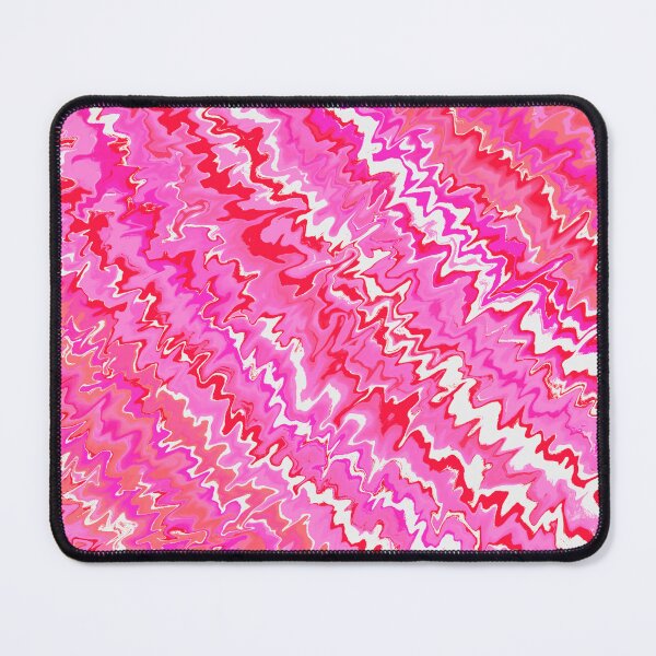 Item preview, Modern Liquid Swirl Abstract Pattern Vibrant Neon Red, Orange and Pink, Pink Tones and Orange Tones Multicolor Design designed and sold by theprintedclub.