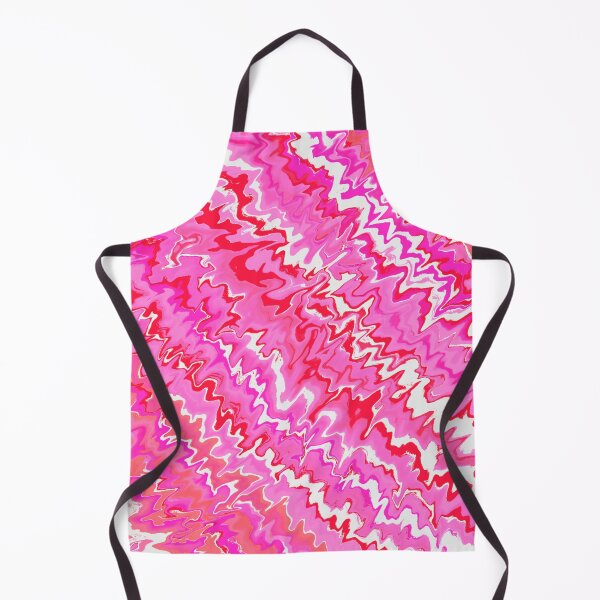 Item preview, Modern Liquid Swirl Abstract Pattern Vibrant Neon Red, Orange and Pink, Pink Tones and Orange Tones Multicolor Design designed and sold by theprintedclub.