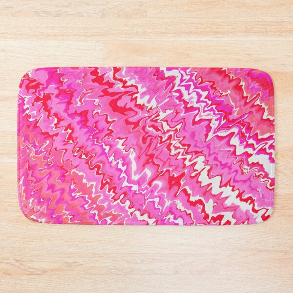 Item preview, Modern Liquid Swirl Abstract Pattern Vibrant Neon Red, Orange and Pink, Pink Tones and Orange Tones Multicolor Design designed and sold by theprintedclub.