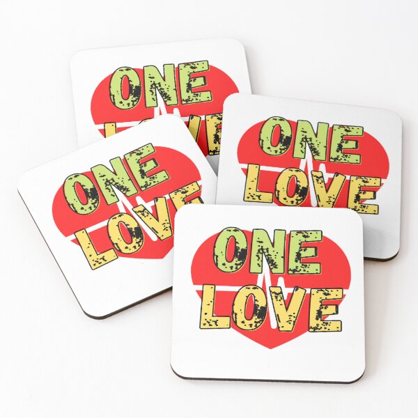 Item preview, One love sticker designed and sold by Kilakila.