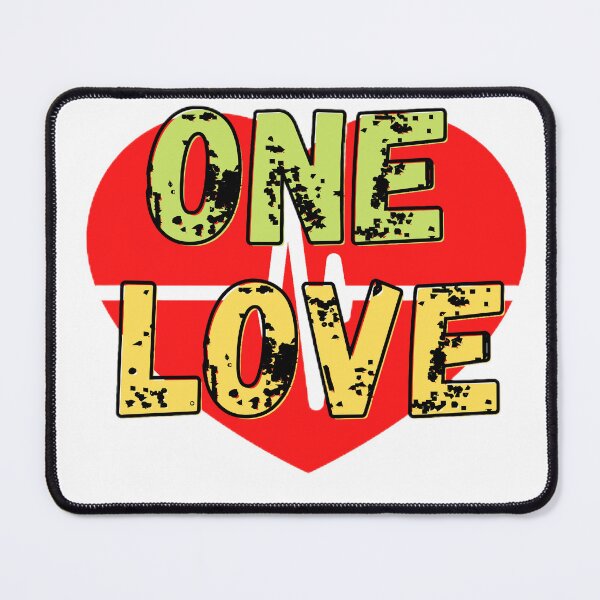 Item preview, One love sticker designed and sold by Kilakila.
