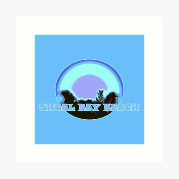 Artikel-Vorschau von Shoal Bay Beach Vacation Tourist Souvenir – Antigua – Karibik – niedrige Textplatzierung 6 von 6, designt und verkauft von Beachy.
