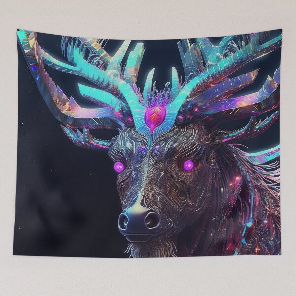 Item preview, electronic deer and crystal designed and sold by IA-Power.