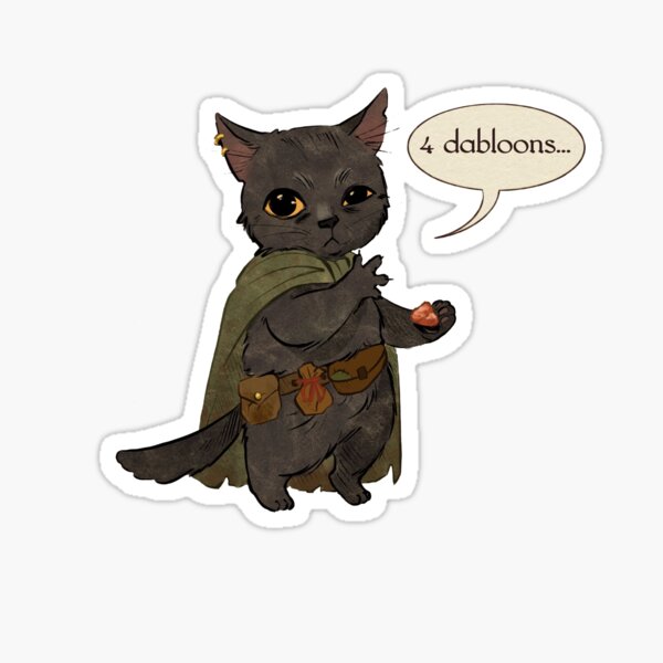4 Dabloons Cat Meme Tiktok Sticker For Sale By Guybubbles Redbubble 5603