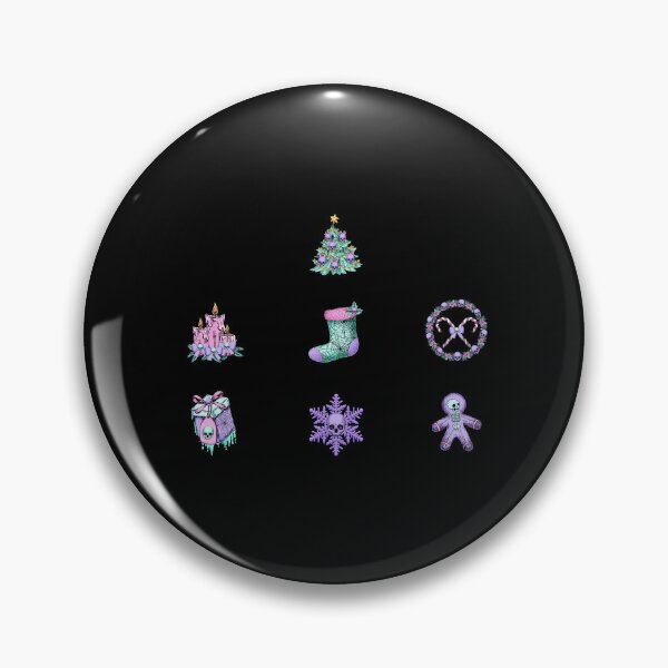 Item preview, pastel goth creepy christmas designed and sold by ProtonProject.