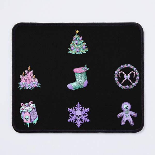 Item preview, pastel goth creepy christmas designed and sold by ProtonProject.