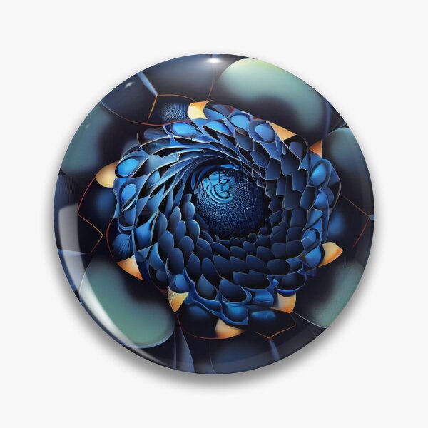 Item preview, Blue flower geometry (9/16) designed and sold by sabantha.