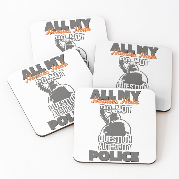 Item preview, ALL MY HOMIES HATE POLICE designed and sold by GAADesignz.