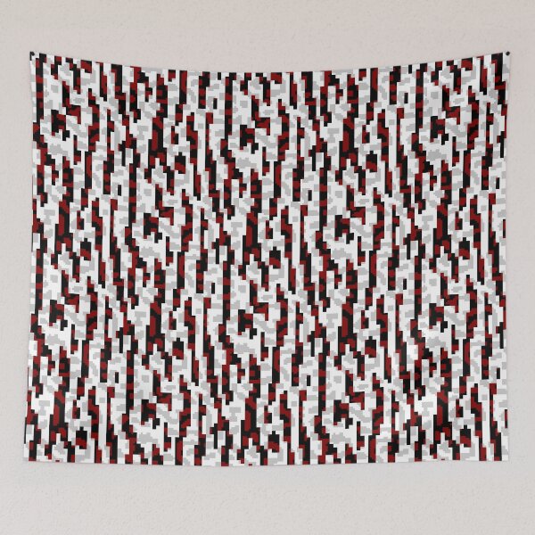 Item preview, High Contrast Digital Stripes Urban Camouflage Pattern designed and sold by American-Ancap.