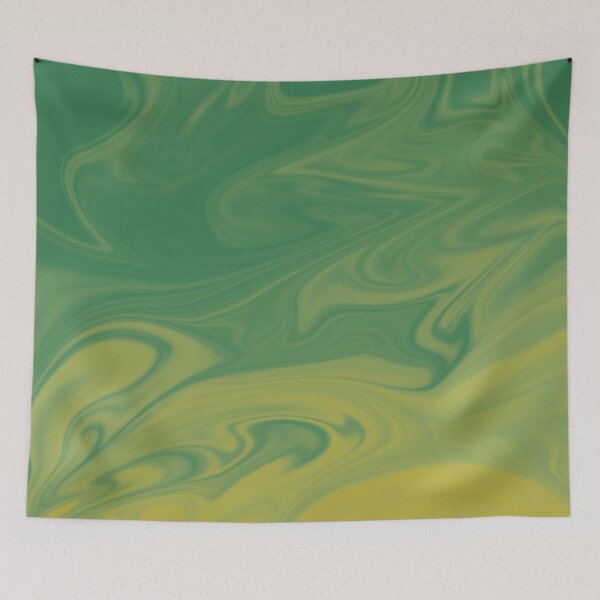 Item preview, Green & Yellow Liquid Art. Liquid Marble. Abstract Design. designed and sold by Jason123za.
