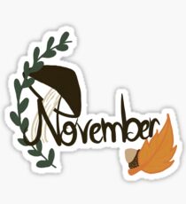 Pegatina noviembre