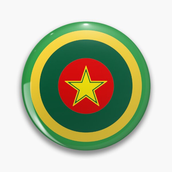 Item preview, Cameroon Star Retro Mod roundel designed and sold by ModSupporters.