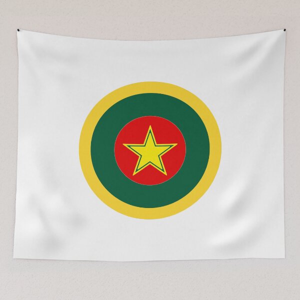 Item preview, Cameroon Star Retro Mod roundel designed and sold by ModSupporters.