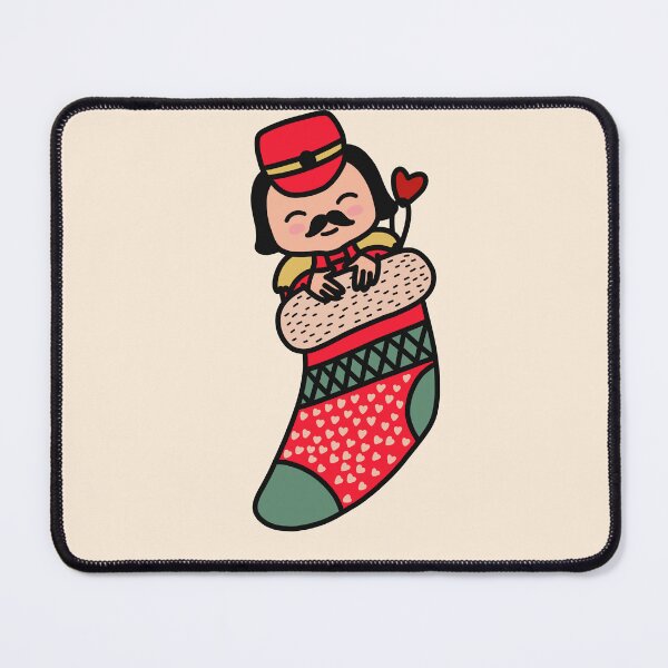 Item preview, Cute Kawaii Nutcracker In Christmas Sock Xmas Pajama designed and sold by JokeGysen.