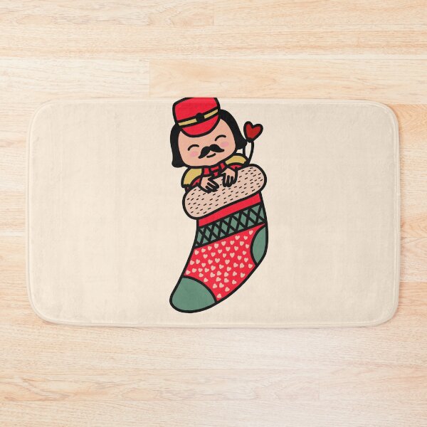 Item preview, Cute Kawaii Nutcracker In Christmas Sock Xmas Pajama designed and sold by JokeGysen.