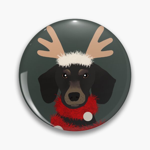 Item preview, Holiday Dachshound designed and sold by cafelab.
