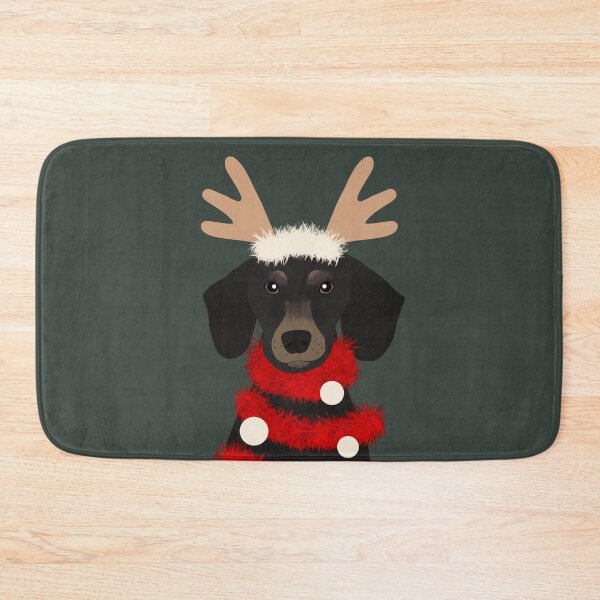 Item preview, Holiday Dachshound designed and sold by cafelab.