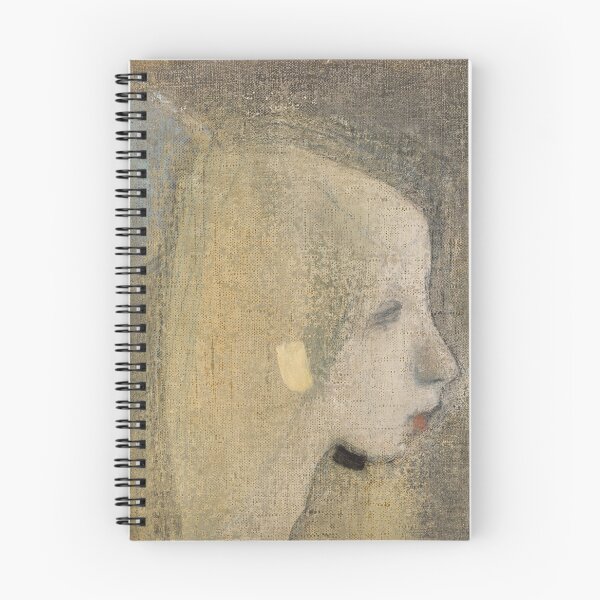 Item preview, Blonde Girl (Girl with Blue Bow) by Helene Schjerfbeck  designed and sold by RickE.