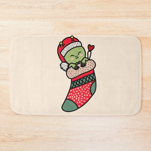 Item preview, Cute Kawaii Alien In Christmas Sock Xmas Pajama designed and sold by JokeGysen.