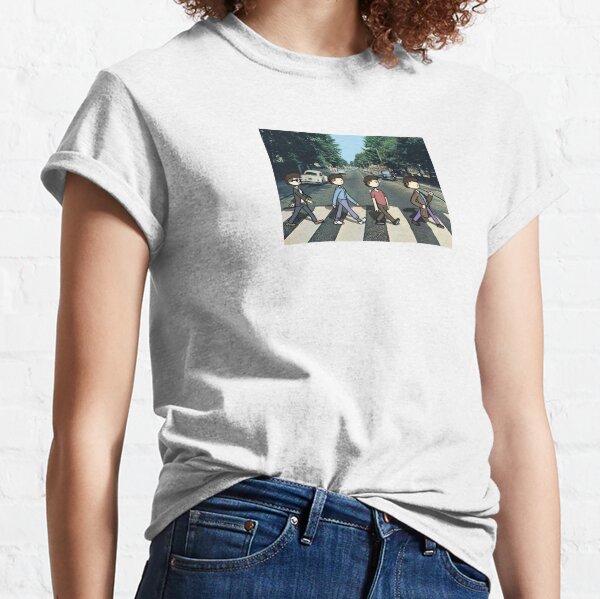 my characters in the Beatles cover Classic T-Shirt