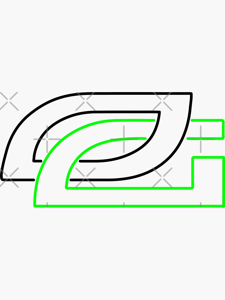 "Optic Gaming Optic Gaming Neon Logo" Sticker for Sale by