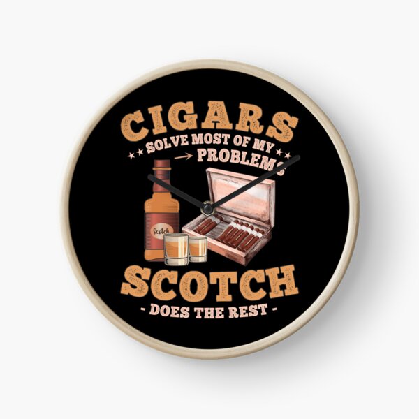 Item preview, Funny Cigar Sayings for Scotch Whiskey and Cigars Lovers designed and sold by grinta2021.