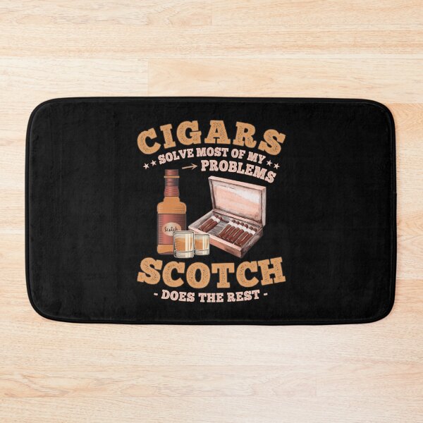 Item preview, Funny Cigar Sayings for Scotch Whiskey and Cigars Lovers designed and sold by grinta2021.