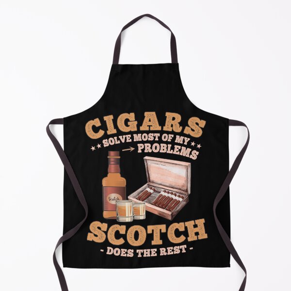 Item preview, Funny Cigar Sayings for Scotch Whiskey and Cigars Lovers designed and sold by grinta2021.