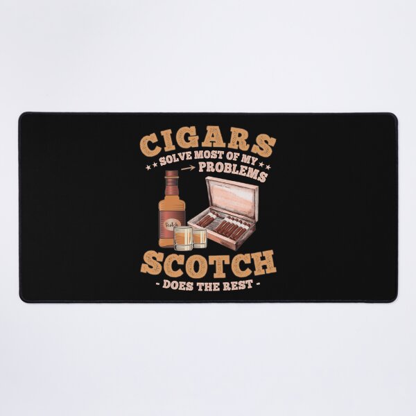 Item preview, Funny Cigar Sayings for Scotch Whiskey and Cigars Lovers designed and sold by grinta2021.