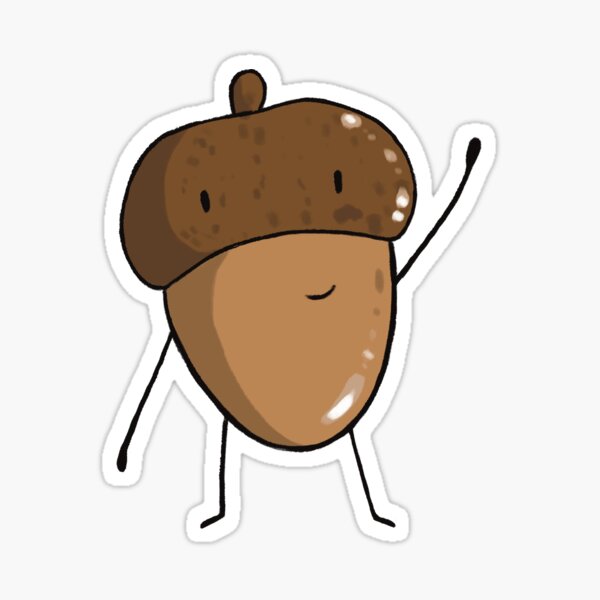 little acorn Sticker