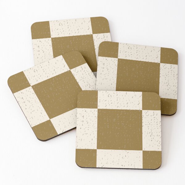 Item preview, Army khakhi and off white classic checker pattern designed and sold by FrancesPoff.