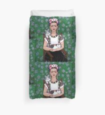 Frida cat lover Duvet Cover